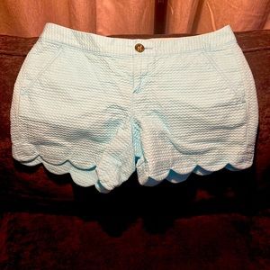 Lily Pulitzer Buttercup Shorts size 4 Light Blue